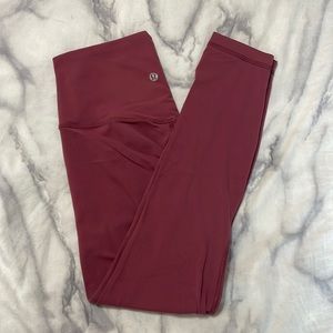 Pink/Moab Lululemon Align Leggings “25